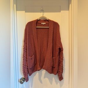 Madewell Mauve Chunky Sweater